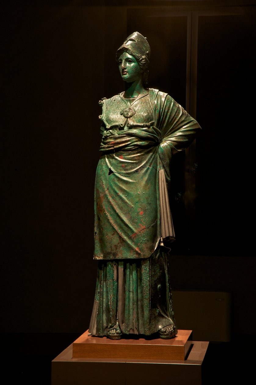 Minerva de Arezzo (bronze) de Praxiteles