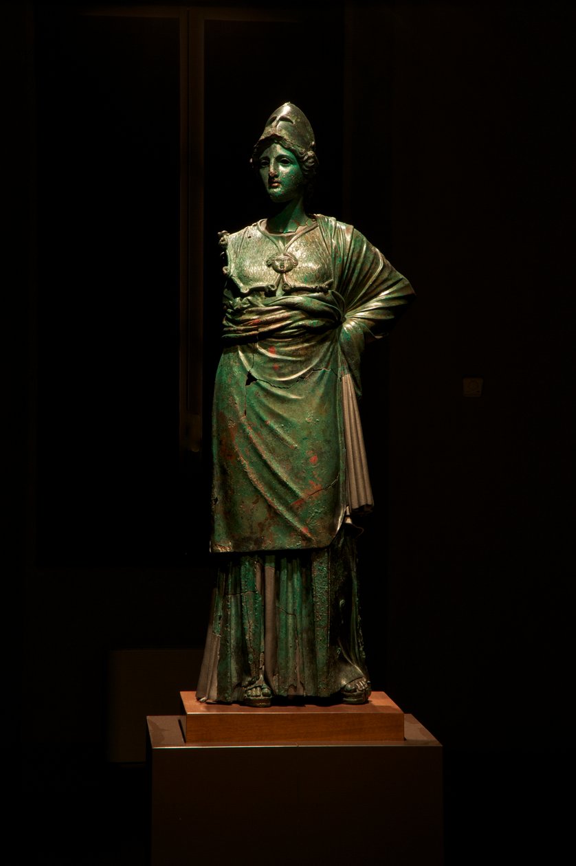 Minerva de Arezzo (bronze) de Praxiteles