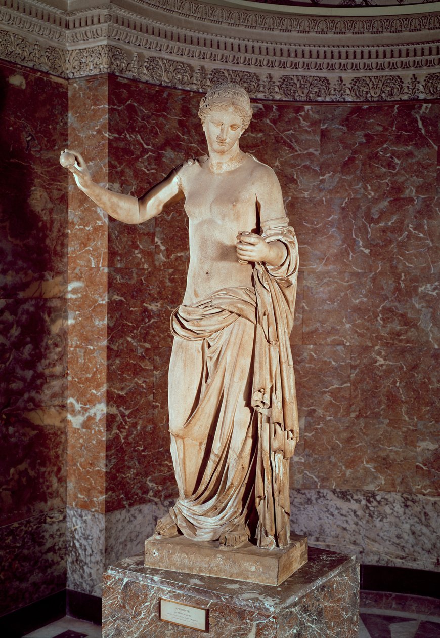 Vênus de Arles, cópia romana de um original grego, c.30 aC-14 dC (mármore) de Praxiteles