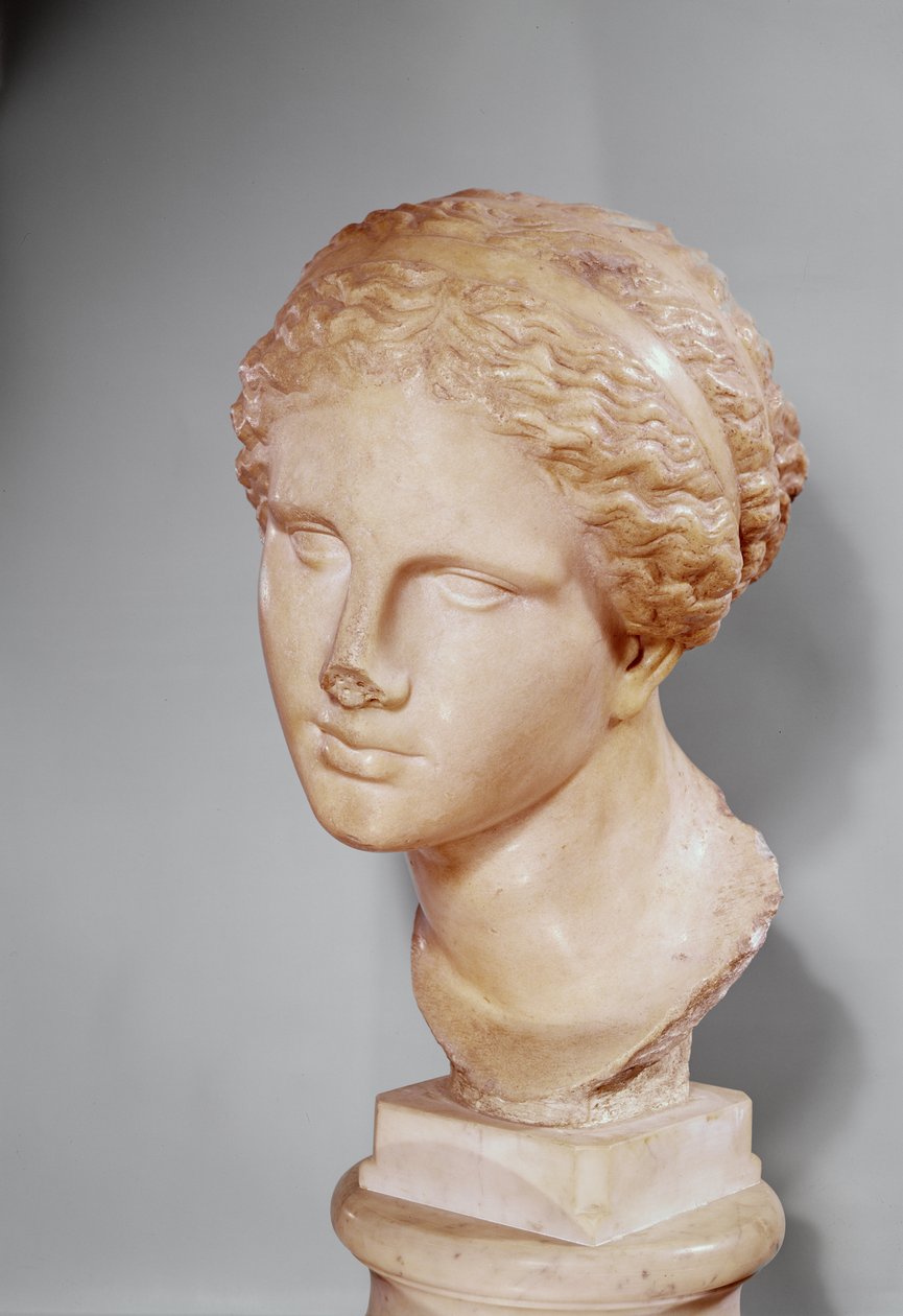 Vênus de Martres, cópia romana de um original grego (mármore) de Praxiteles