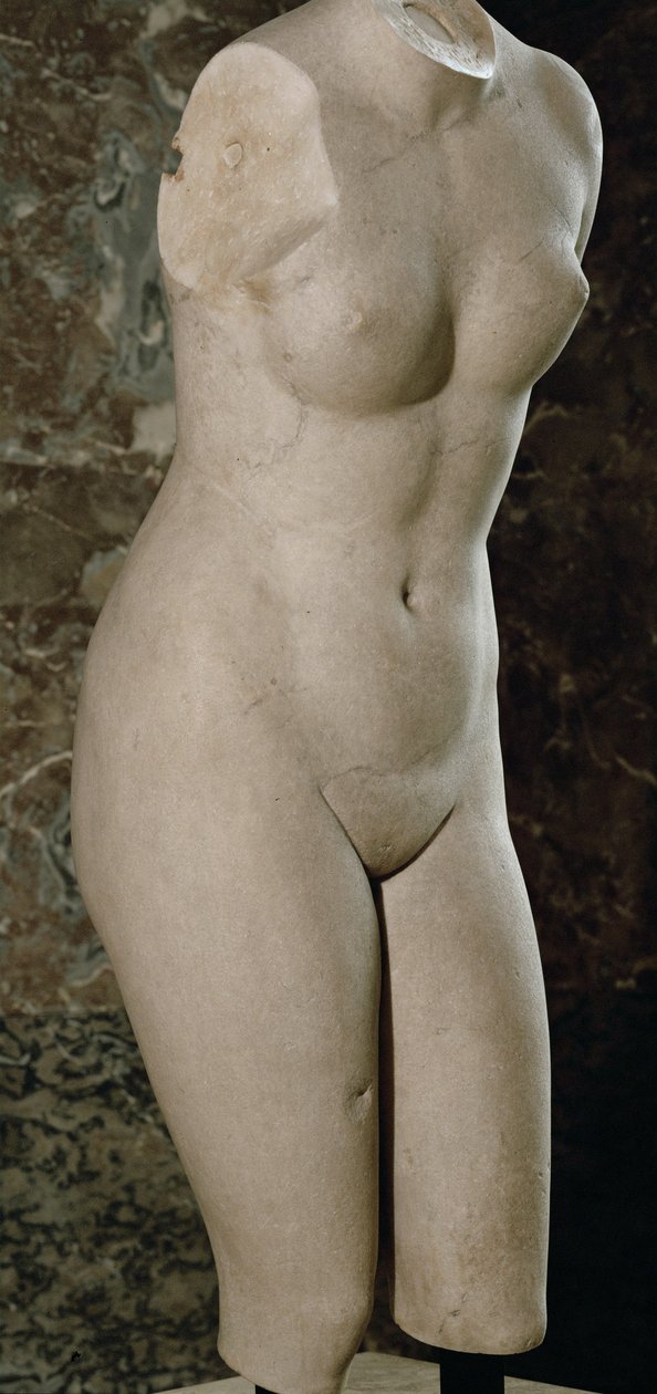 Afrodite de Knidos, réplica antiga de um original de Praxíteles ... de Praxiteles (after)