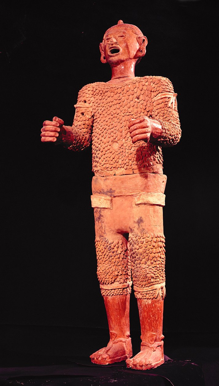 Xipe Totec, cultura tolteca (cerâmica) de Pre Columbian