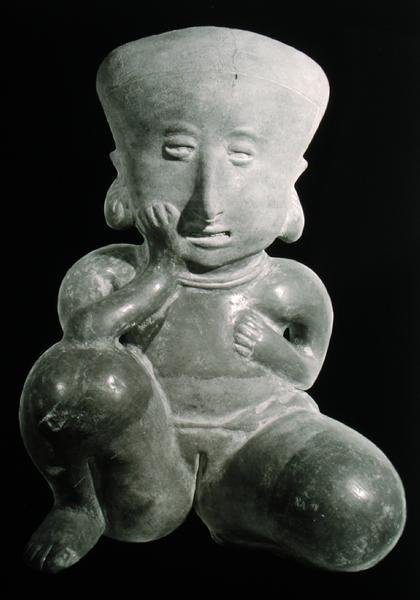 A donzela do oeste de Pre-Columbian Pre-Columbian