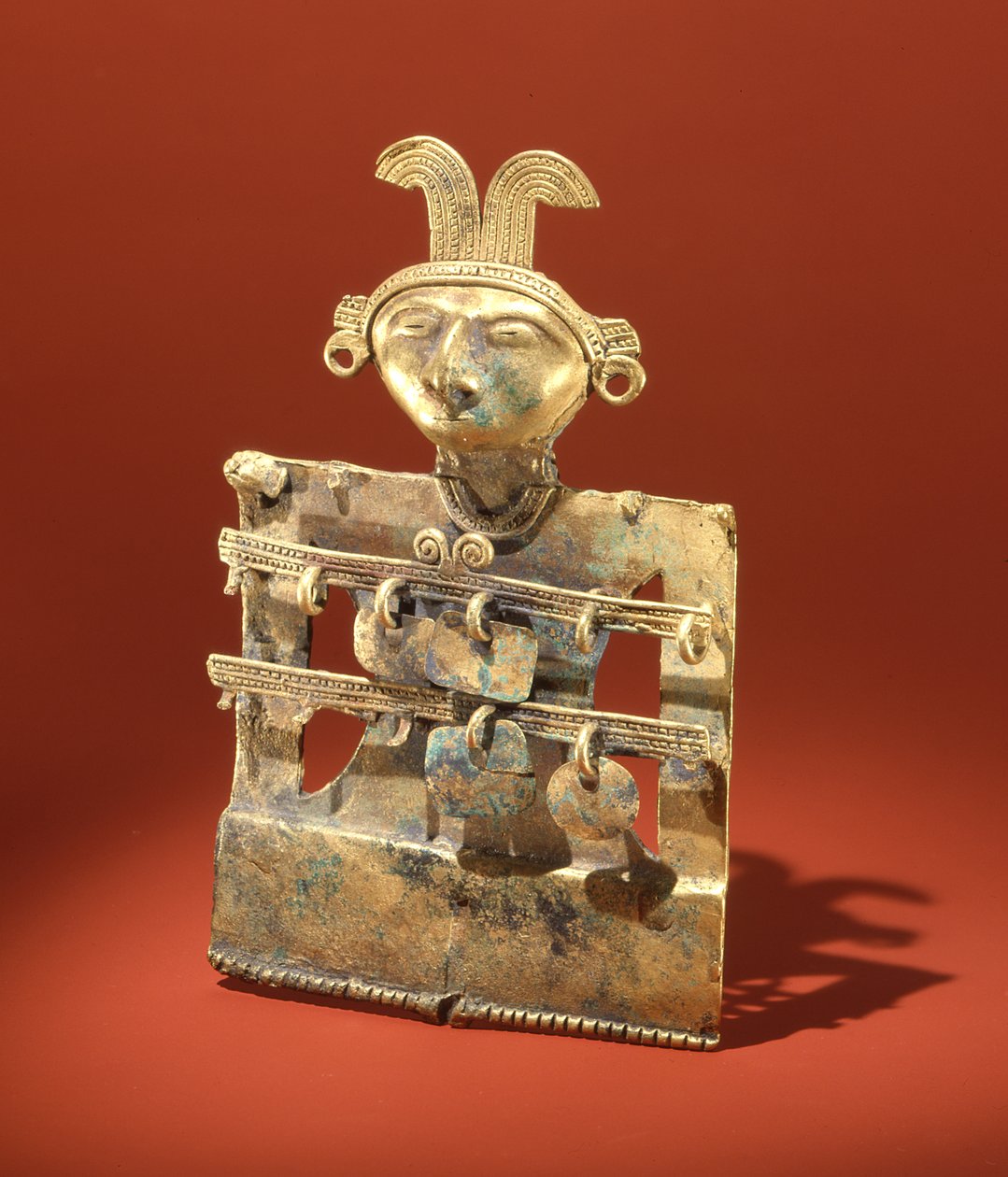 Peitoral, Quimbaya (ouro) de Pre Columbian Pre Columbian