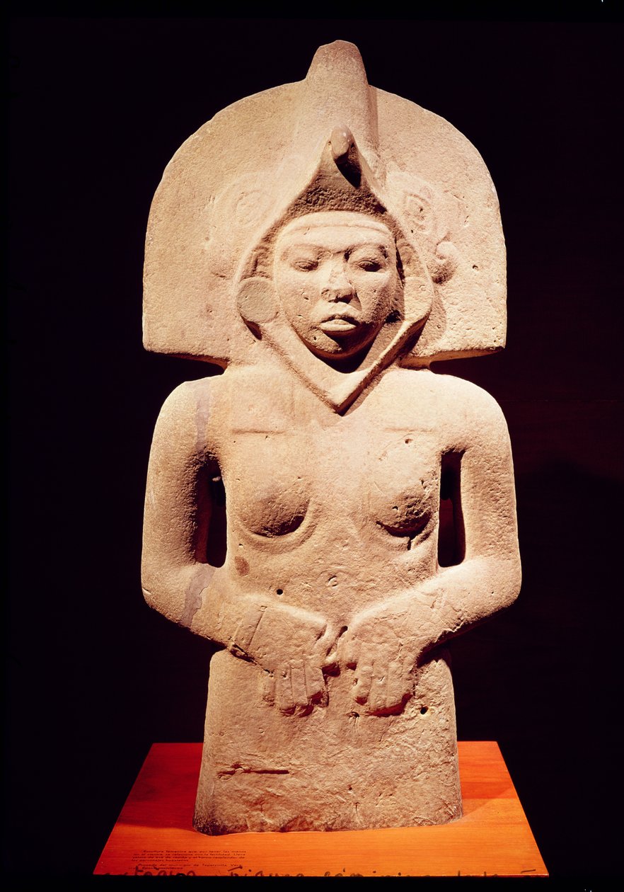 Figura de fertilidade feminina, Huaztec de Pre Columbian