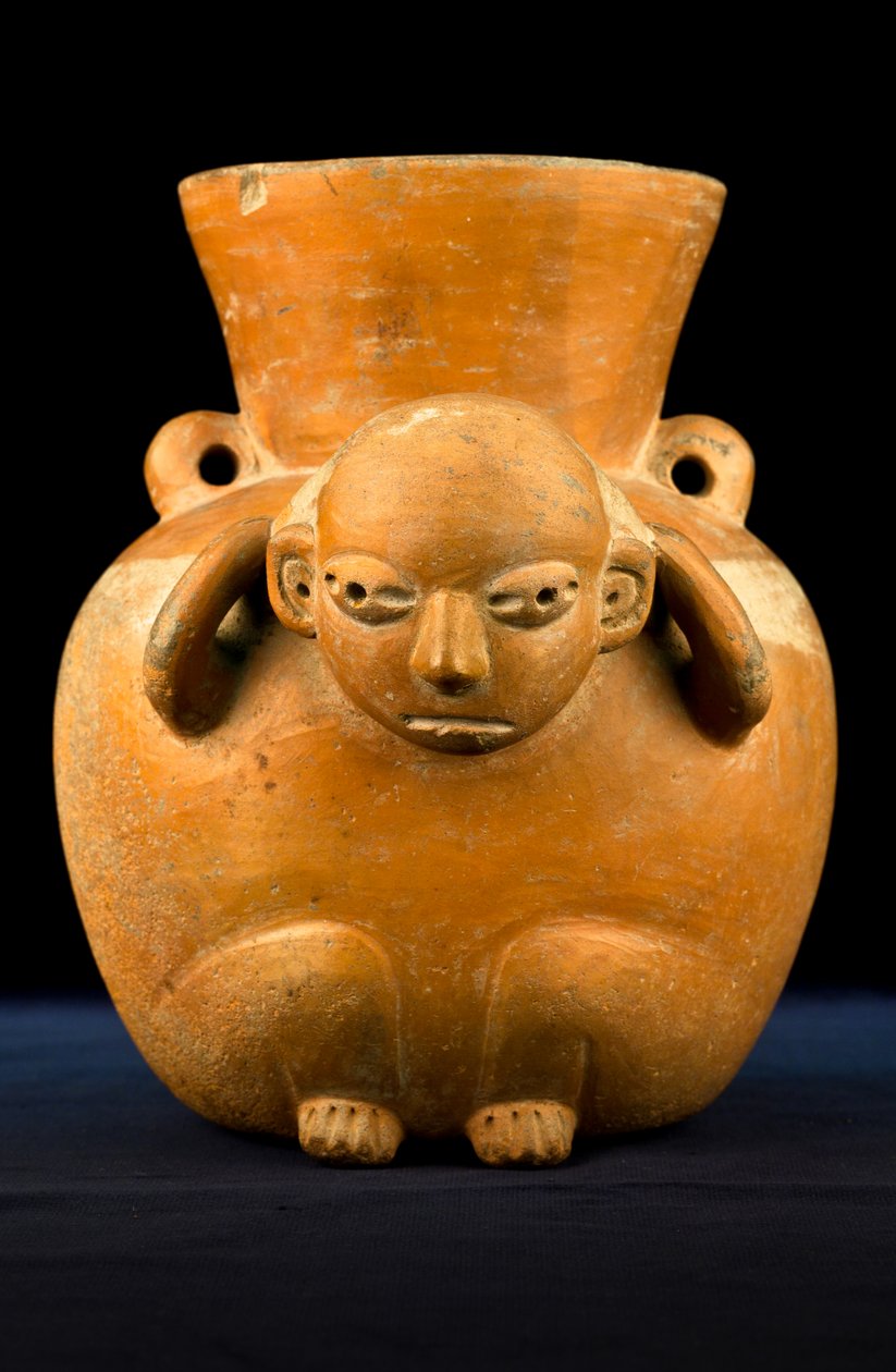 Jarra de transporte / Arte pré-colombiana (terracota) de Precolombian Precolombian