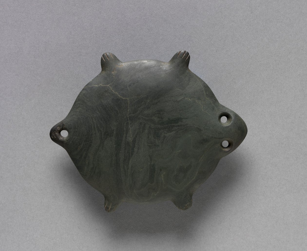Paleta em forma de tartaruga, c.3500-3050 BC (graywacke) de Predynastic Period Egyptian