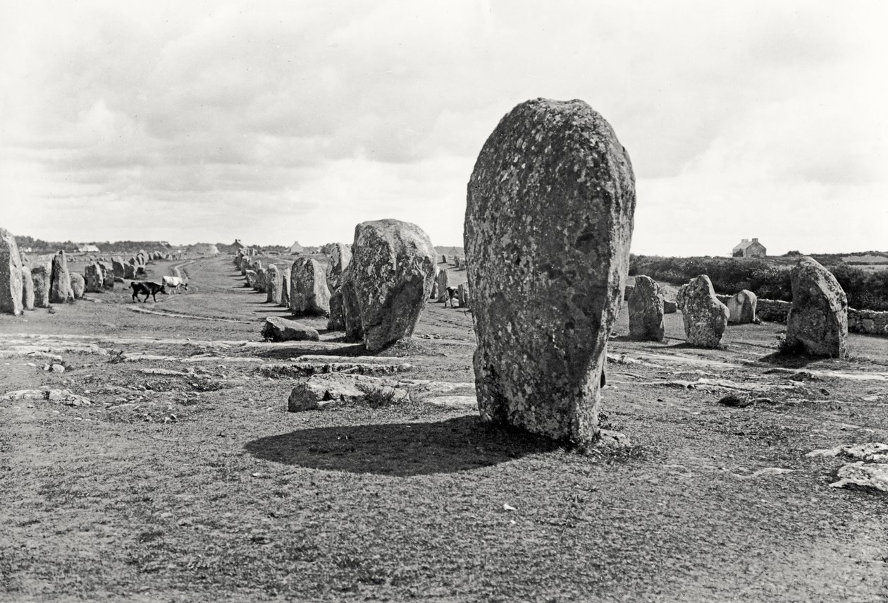Alinhamento de Pedras Finas, Megalítico, 4º-3º milênio aC de Prehistoric