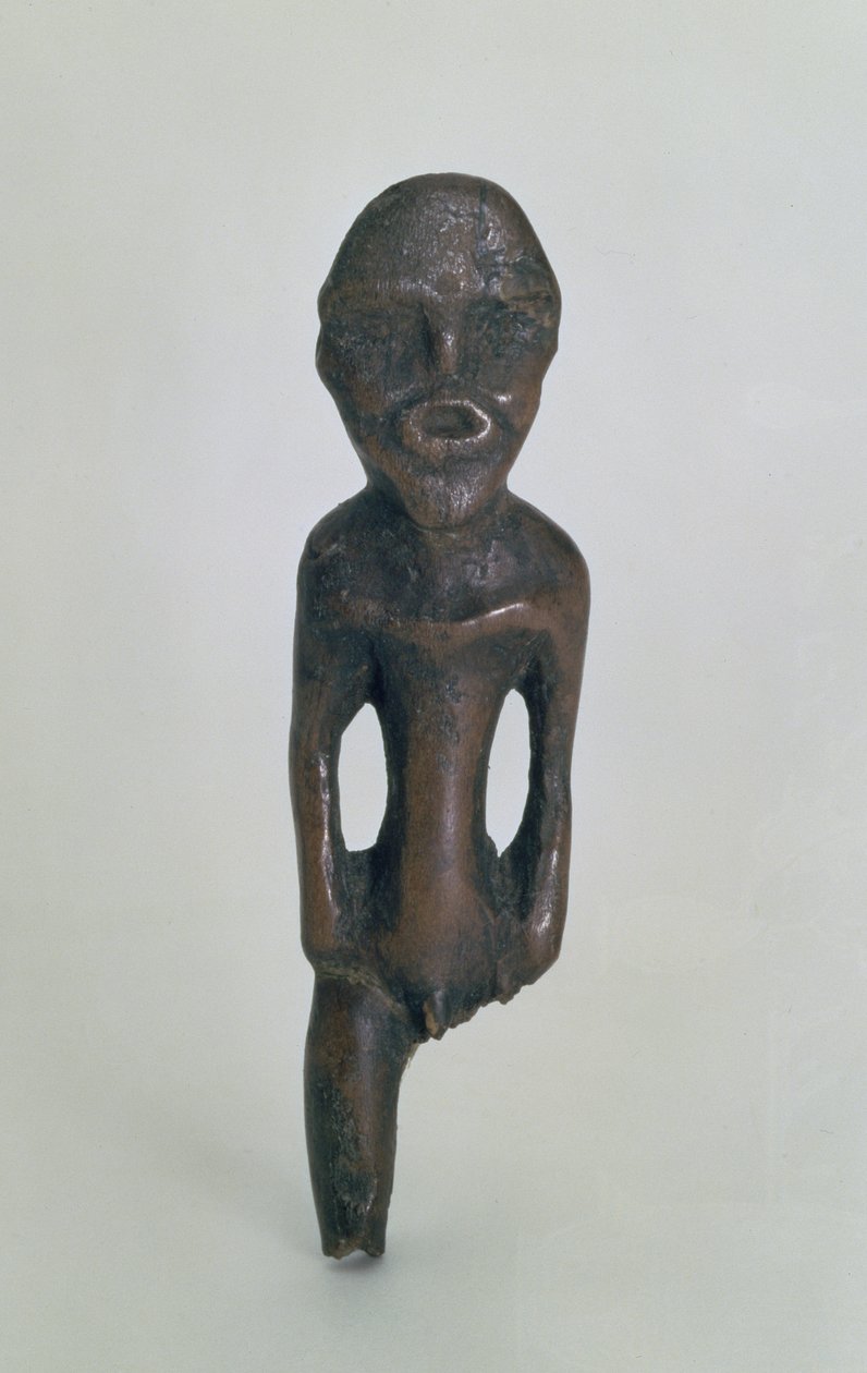 Ídolo, 4º milênio aC (chifre de alce) de Prehistoric