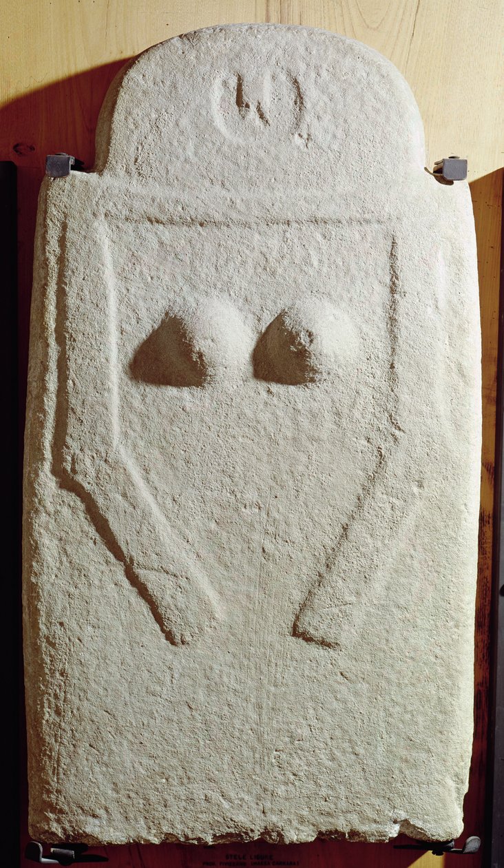 Menhir da estátua, c.1800-750 BC de Prehistoric