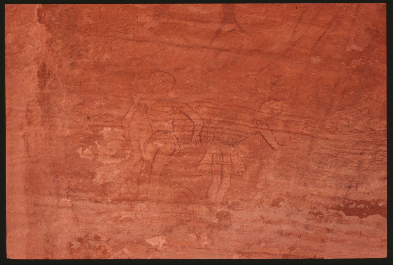 Figuras humanas (pintura rupestre) de Prehistoric