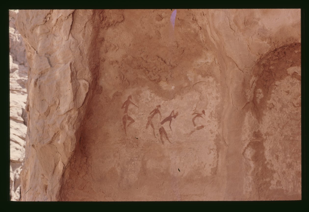 Figuras humanas (pintura rupestre) de Prehistoric