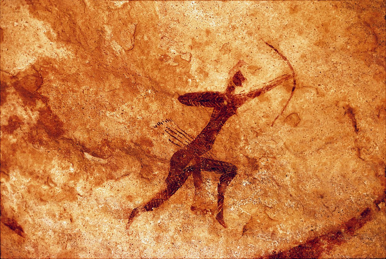 Argélia - Deserto do Sara - Parque Nacional de Tassili-n-Ajjer (Património Mundial da UNESCO de Prehistoric Prehistoric