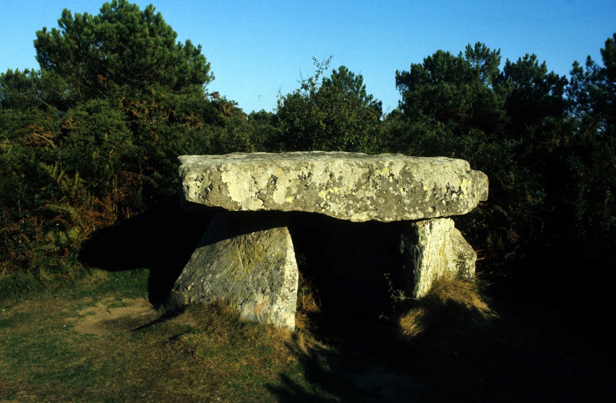 Dolmen, Cap de la Chevre, Kerarel Crozon. de Prehistoric Prehistoric