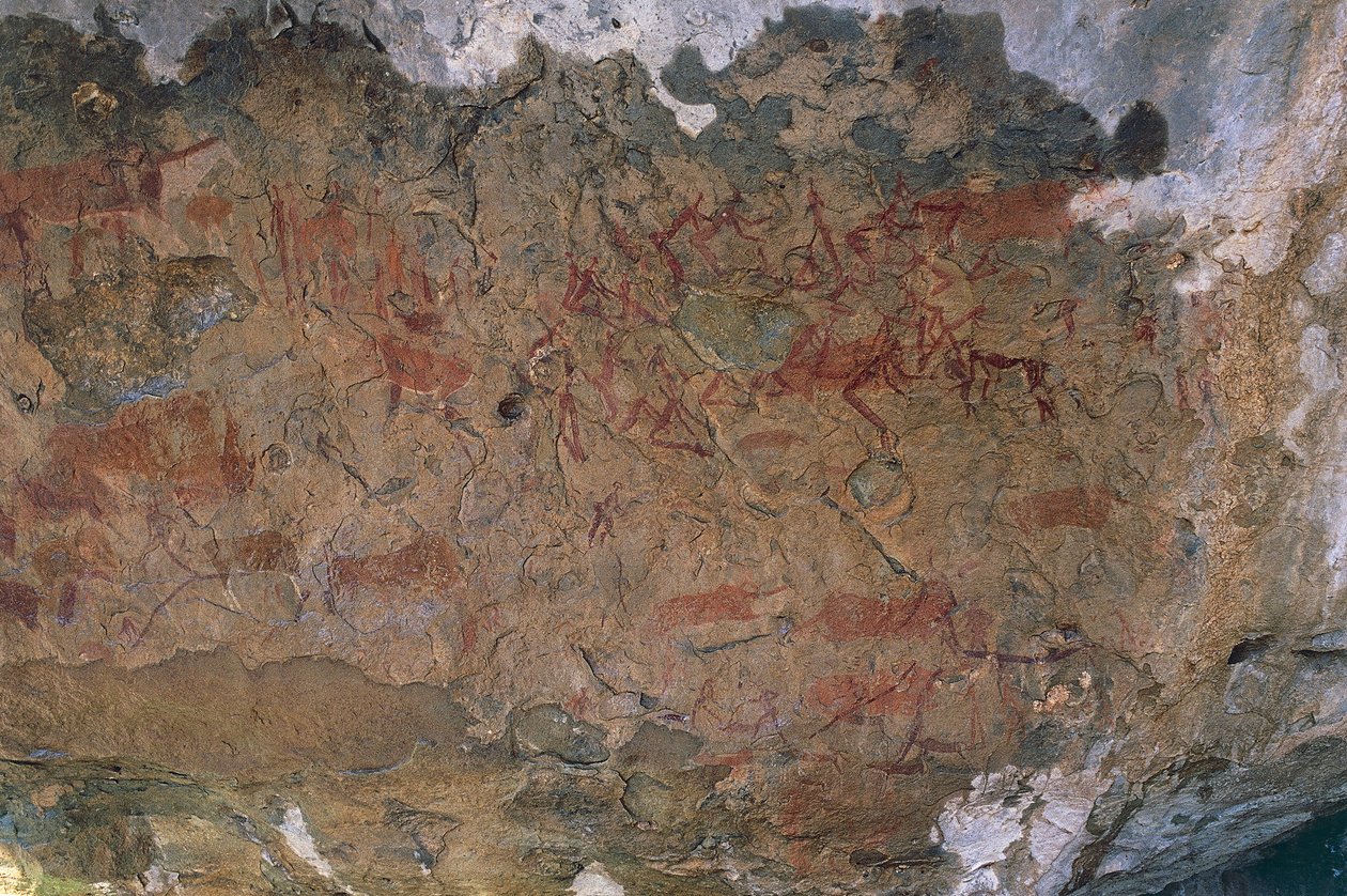Animais selvagens (pintura de cavernas) de Prehistoric Prehistoric