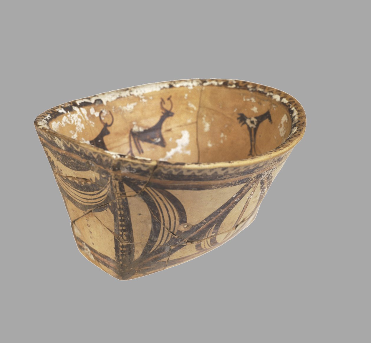 Tigela Oval, 4º milênio aC de Prehistoric Russian Culture