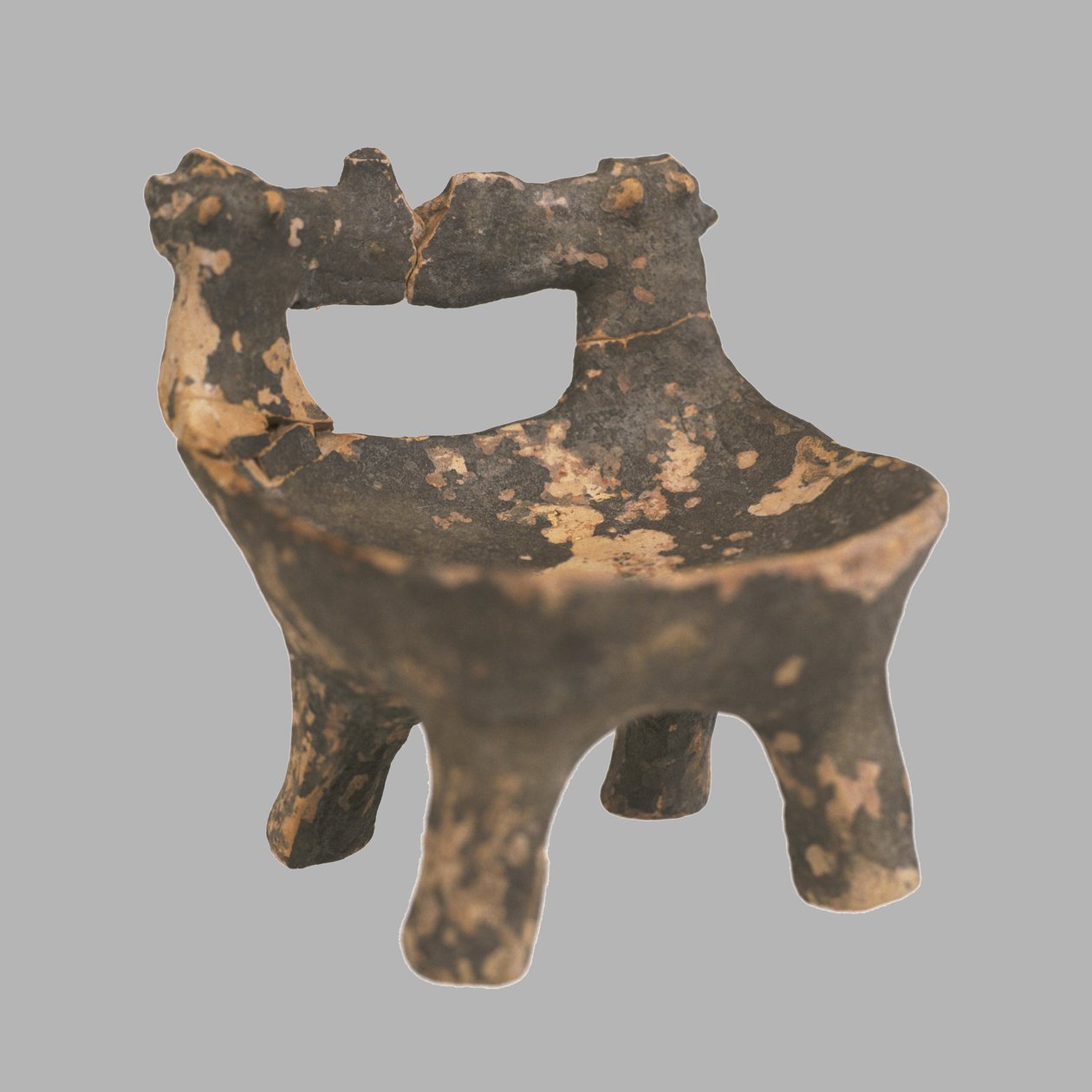 Modelo do trono, 3800-3400 aC de Prehistoric Russian Culture