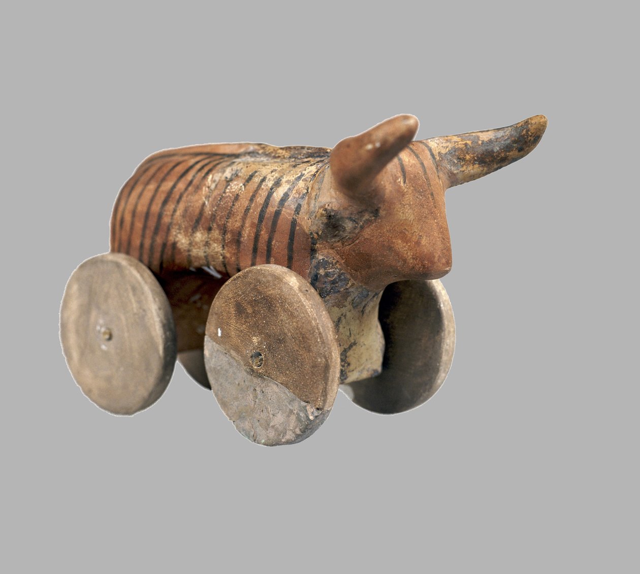 Estatueta Zoomórfica com Rodas, 3950-3500 aC de Prehistoric Russian Culture