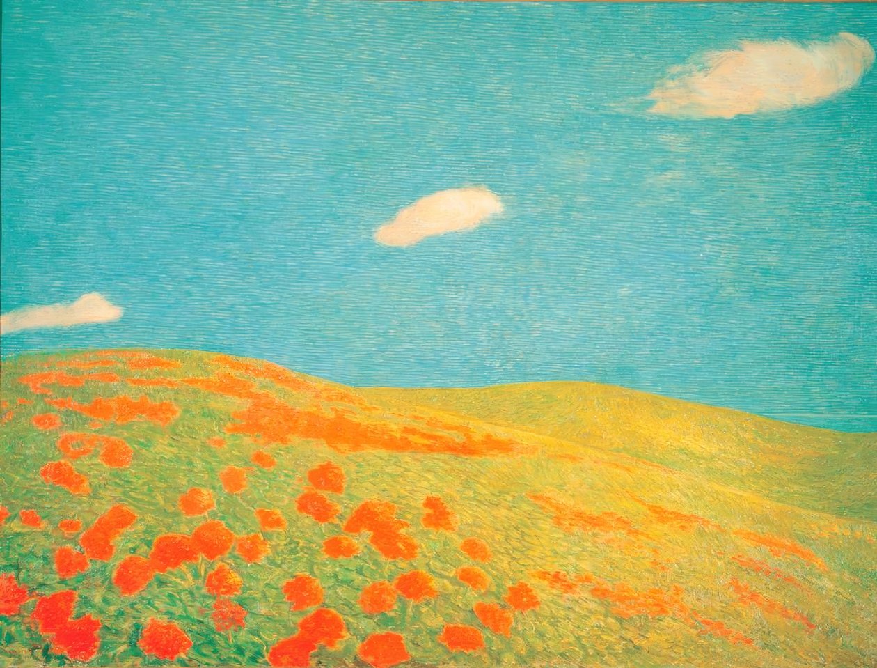 Colinas da Ligúria de Previati Gaetano