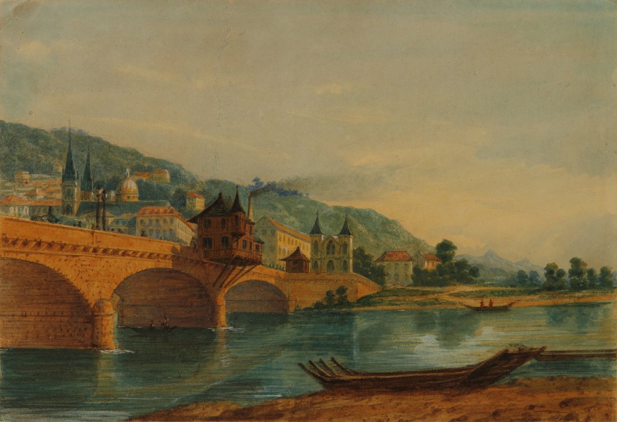 Paisagem (Suíça) de Prilidiano Pueyrredon