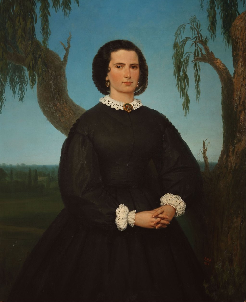Retrato de Dona Josefa Saenz Valiente de Prilidiano Pueyrredon