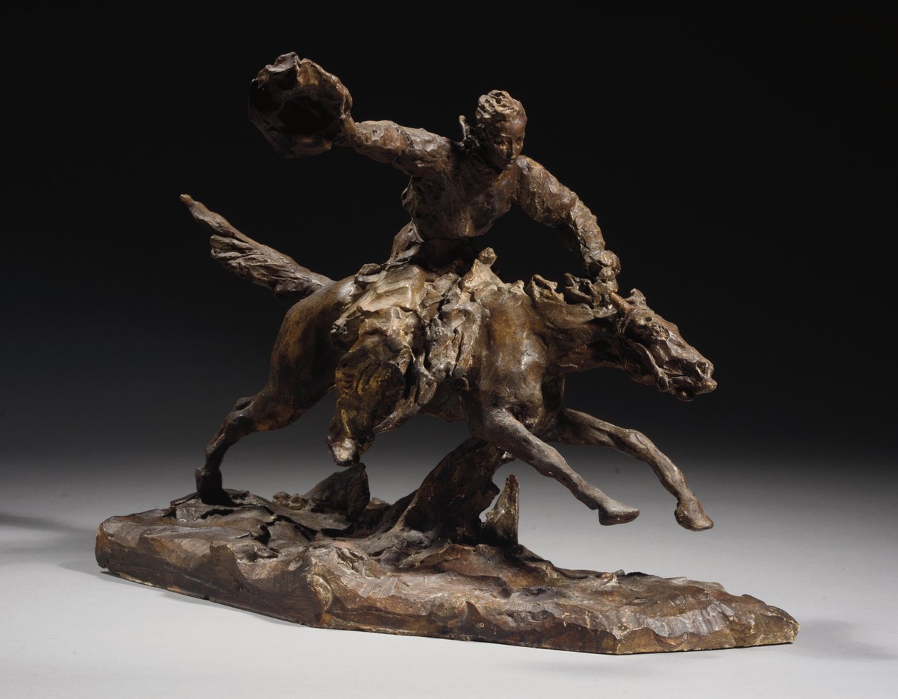 Cavaleiro (gesso) de Prince Paul Petrovic Troubetzkoy