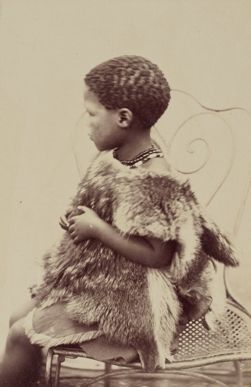 Betty, filha hotentote (rapariga hotentote), 9 anos de Prince Roland Napoleon Bonaparte