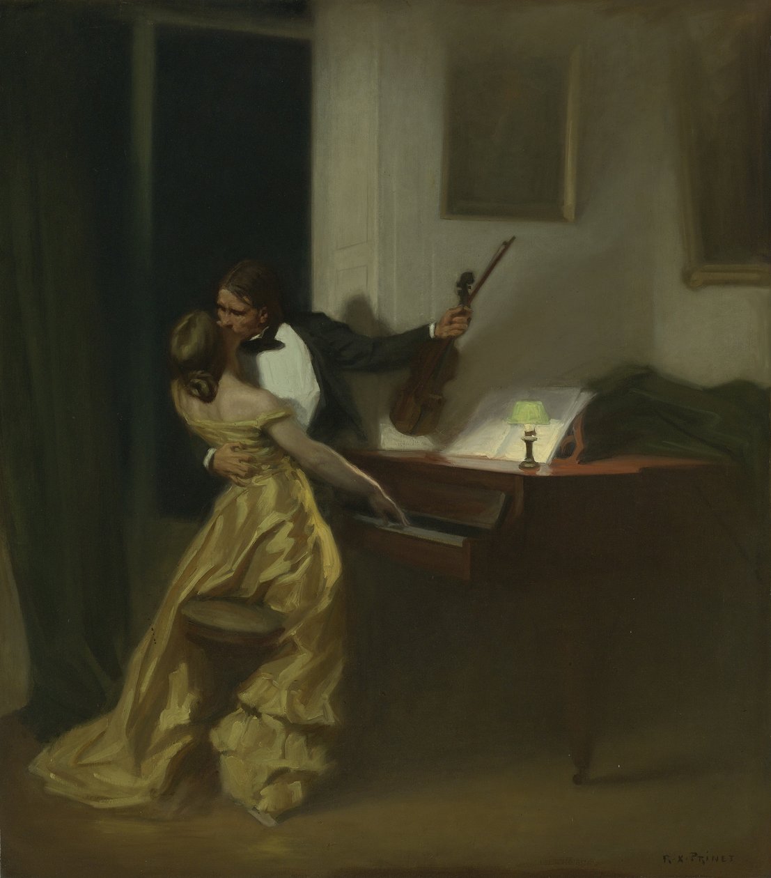 A Sonata Kreutzer, 1901 de Prinet