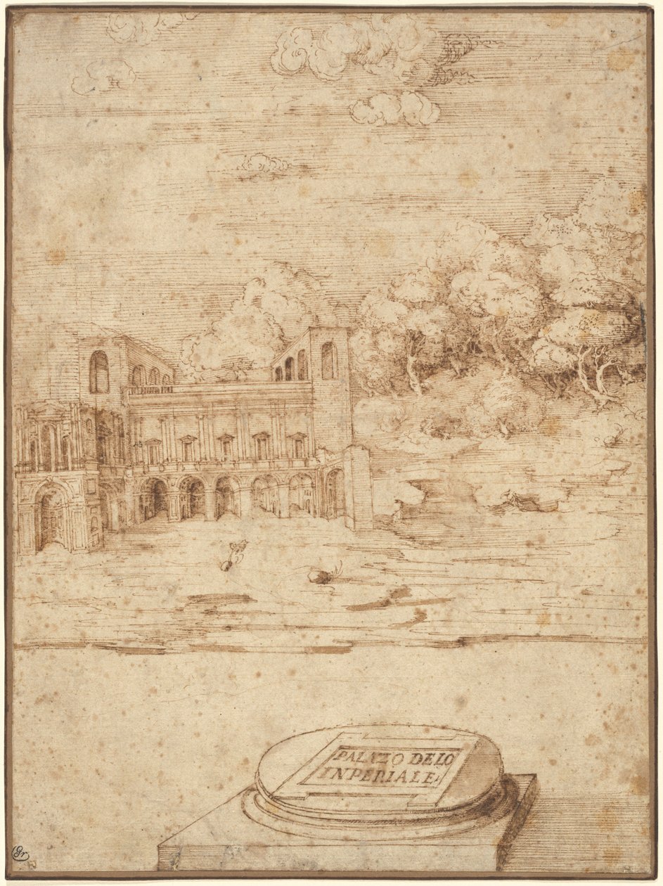 A Vila Imperial de Probably Titian Venetian 16th Century