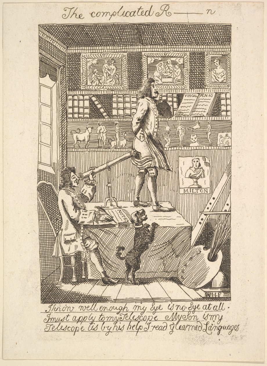 O Complicado R_____n, 1794. de Probably etched by Richard Livesay