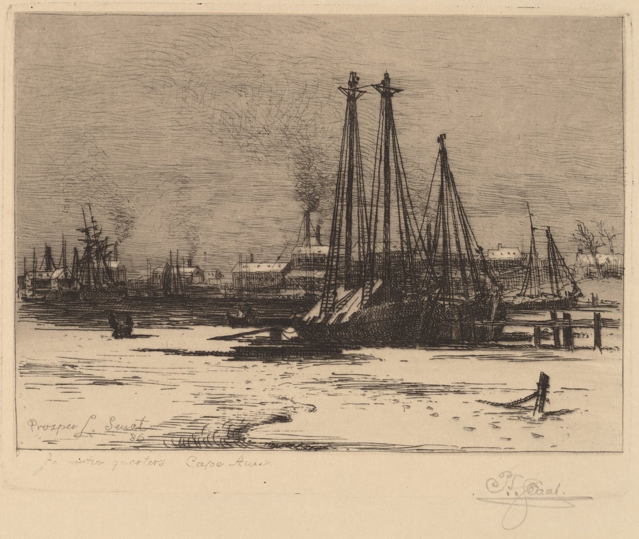 Winter Quarters - Cabo Ann de Prosper Louis Senat