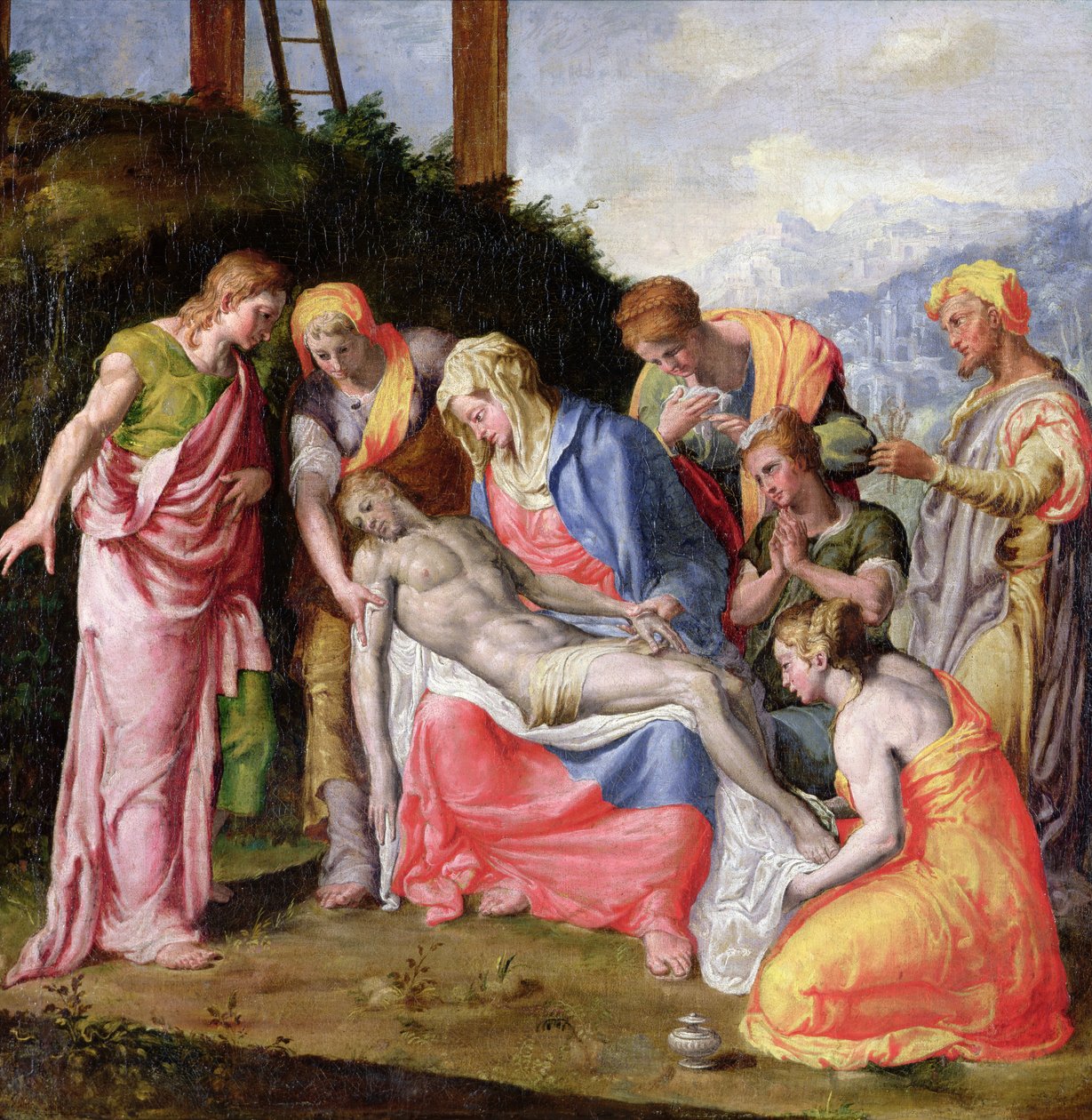 Pieta de Prospero Fontana