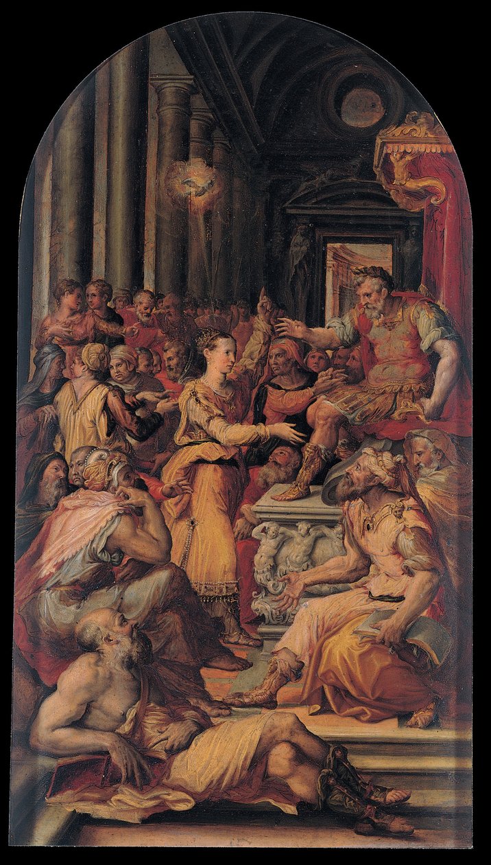 A disputa de Santa Catarina de Prospero Fontana