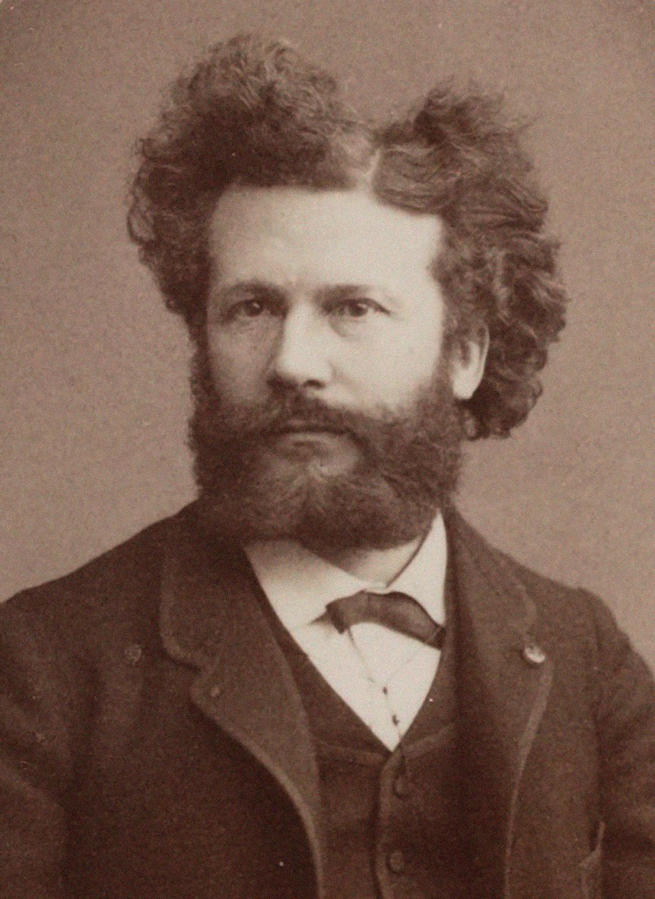 Retrato de Camille Flammarion 1842-1925, 1884. de Prudent René Patrice Dagron