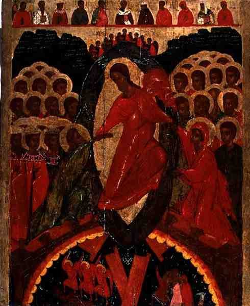 A Descida ao Inferno de Pskov School