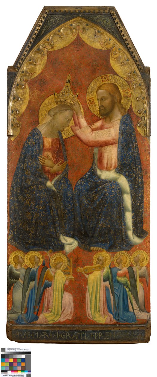 A Coroação da Virgem de Puccio di Simone