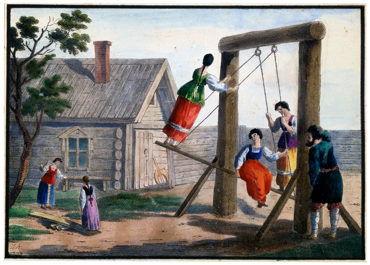Divertimentos do país, 1825. de Pyotr Alexandrov
