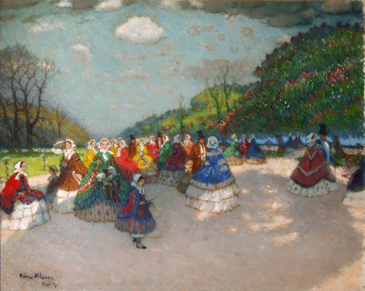 Um passeio no parque primavera de Pyotr Alexandrovich Nilus