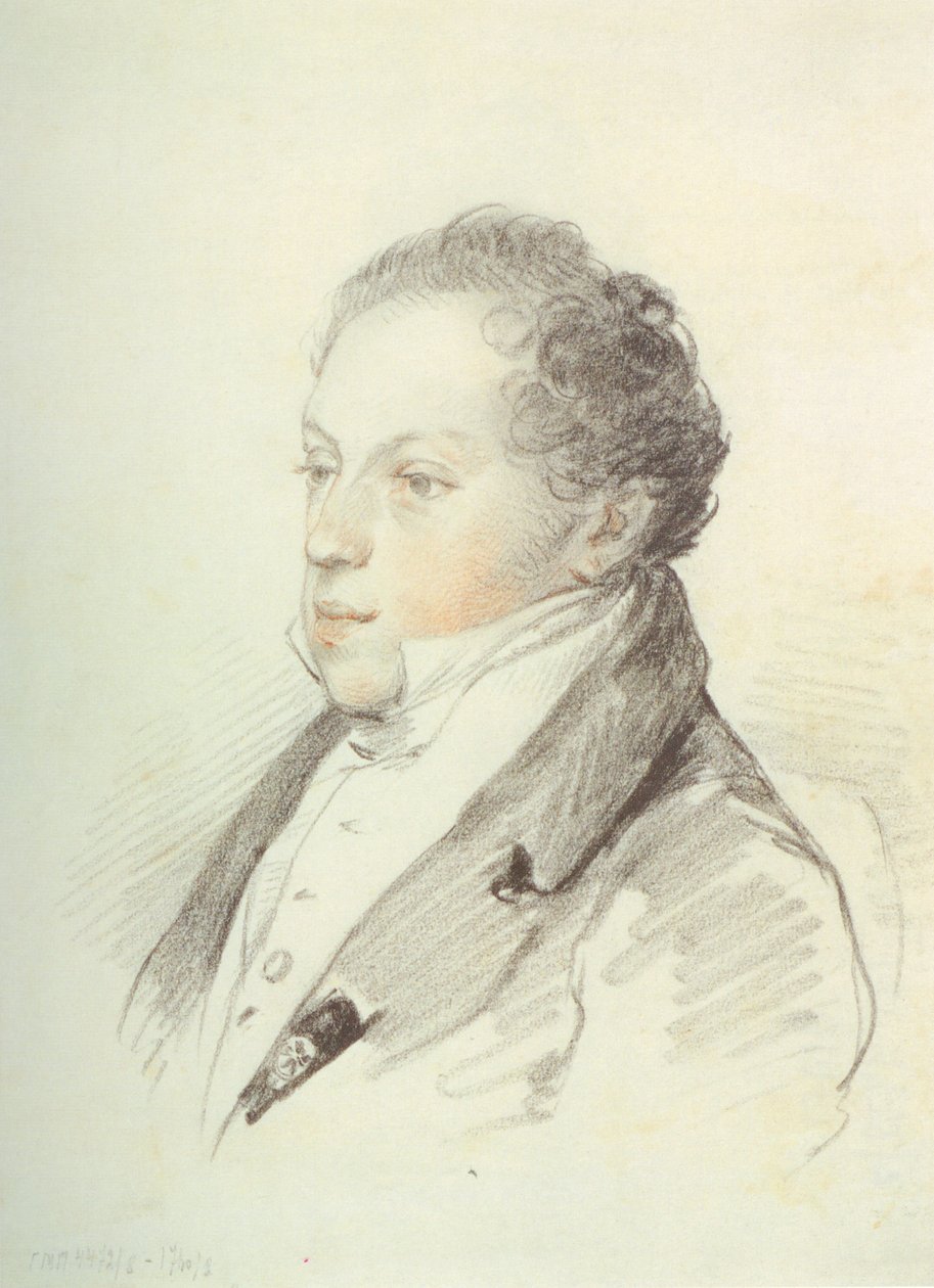Retrato de Alexei Nikitich Peshchurov de Pyotr Fyodorovich Sokolov