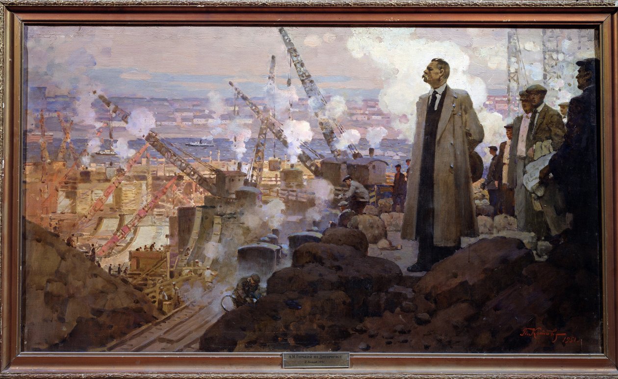 Maxime Gorky (1868-1936) de Pyotr Ivanovich Kotov