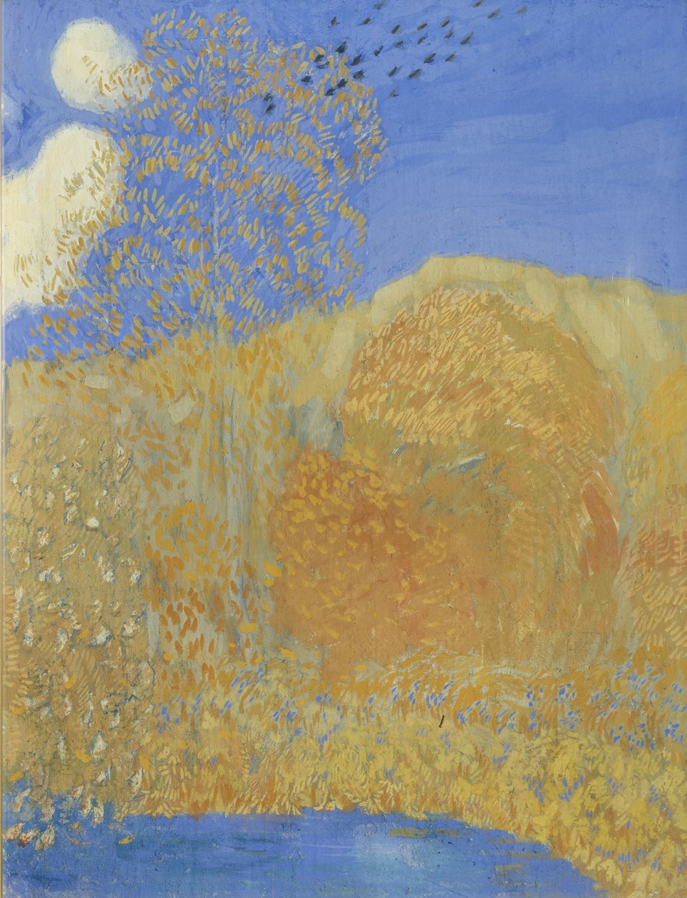 Terras da Inundação, 1908 de Pyotr Savvich Utkin