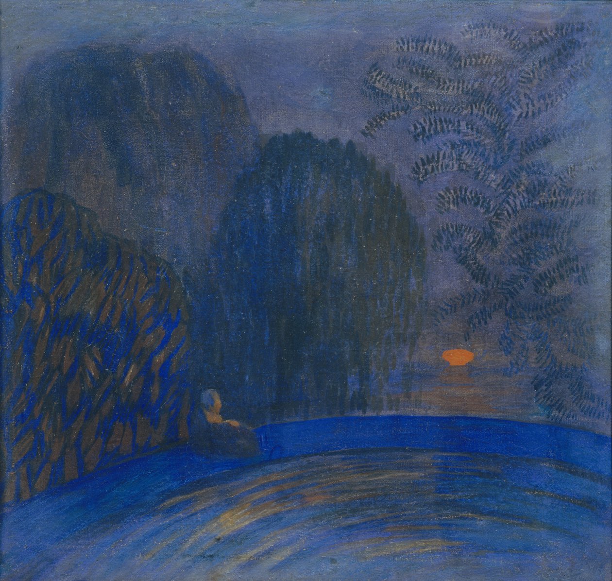 Motivo da Lua, 1906 de Pyotr Savvich Utkin