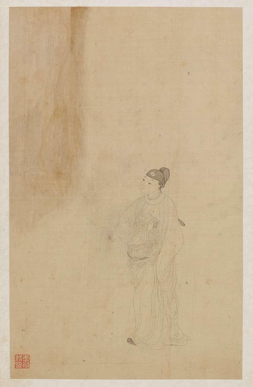 Figuras de Qing Dynasty Chinese School