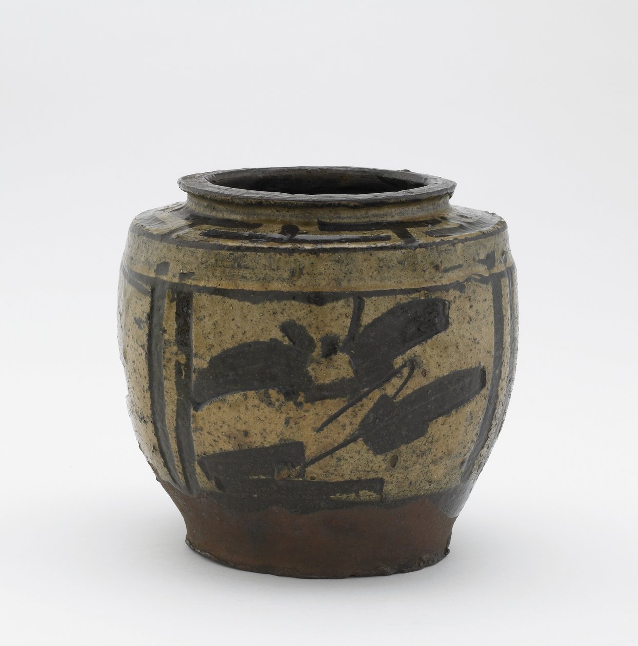 Jar, província de Anhui, segunda metade do século XIX (cerâmica) de Qing Dynasty Chinese School