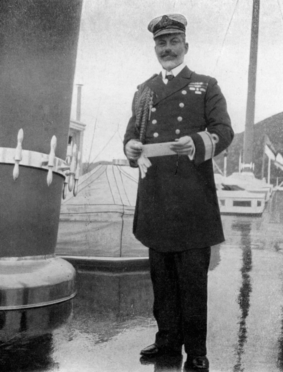 Comodoro Sir Archibald Milne 1855-1938, 1908. de Queen Alexandra
