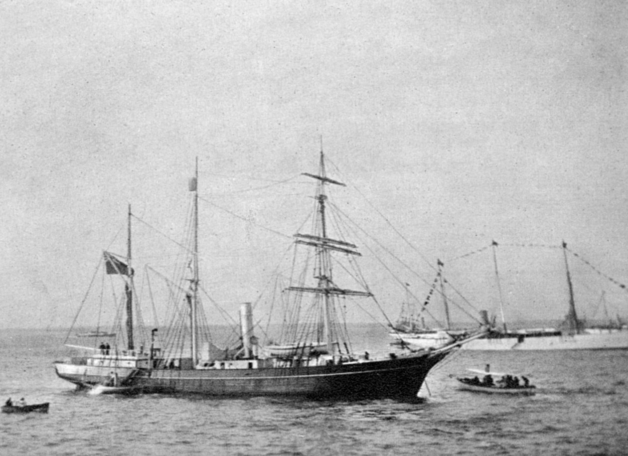 Ernest Shackletons envia o HMS Nimrod, 1907 1908. de Queen Alexandra