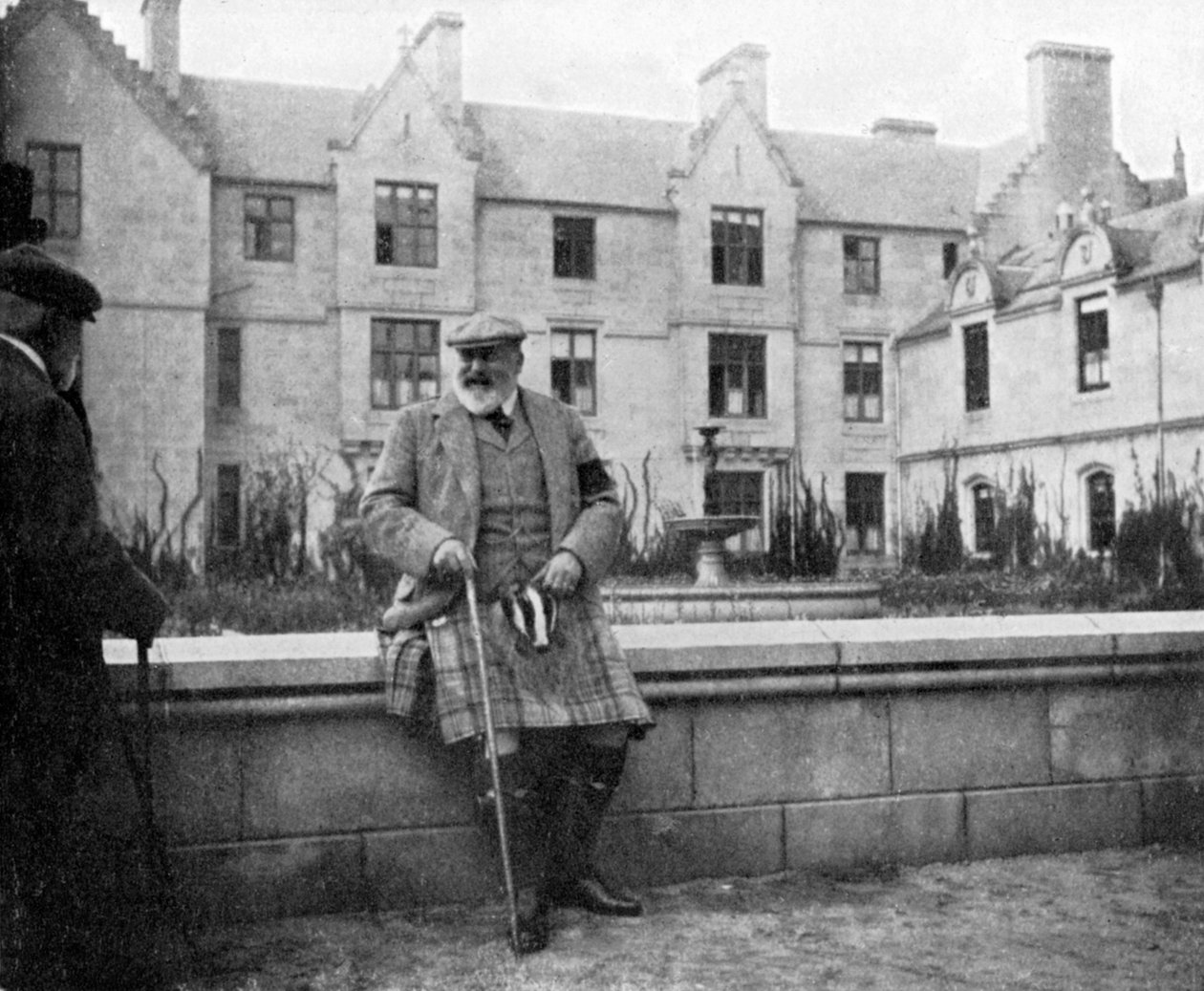 Rei Edward VII 1841-1910 em Balmoral, Escócia, 1908. de Queen Alexandra
