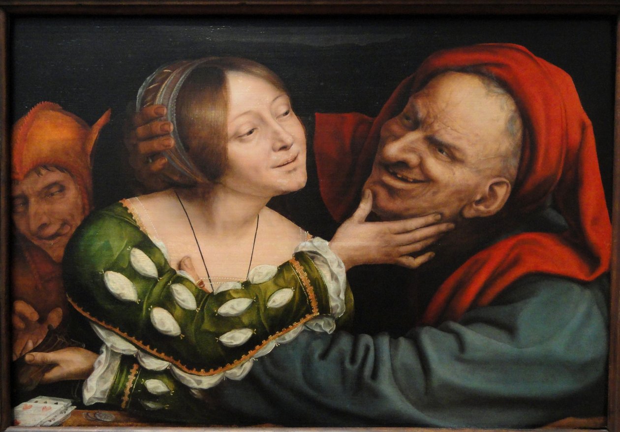 Amantes mal-correspondidos de Quentin Matsys