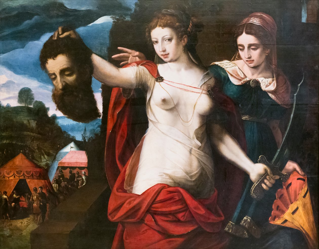 Judith com a cabeça da Holophernes de Quentin Massys or Matsys