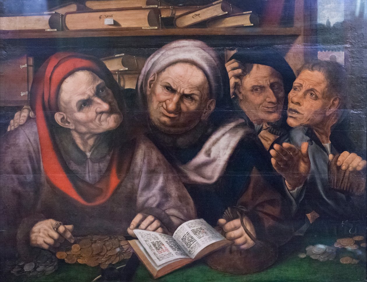 Os financiadores de Quentin Massys or Metsys